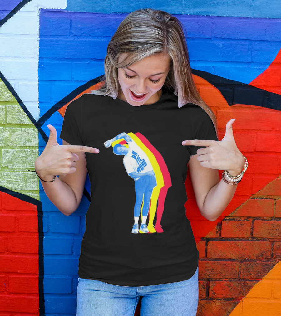 BNLDFWD Stretch Harry Retro Colorful Fitness Vibes T-Shirt