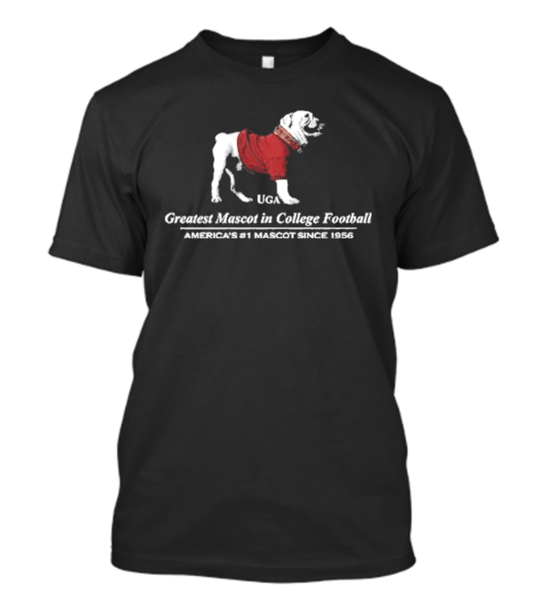 UGA Georgia Bulldogs Greatest Mascot In College Football Since 1956 T-Shirt