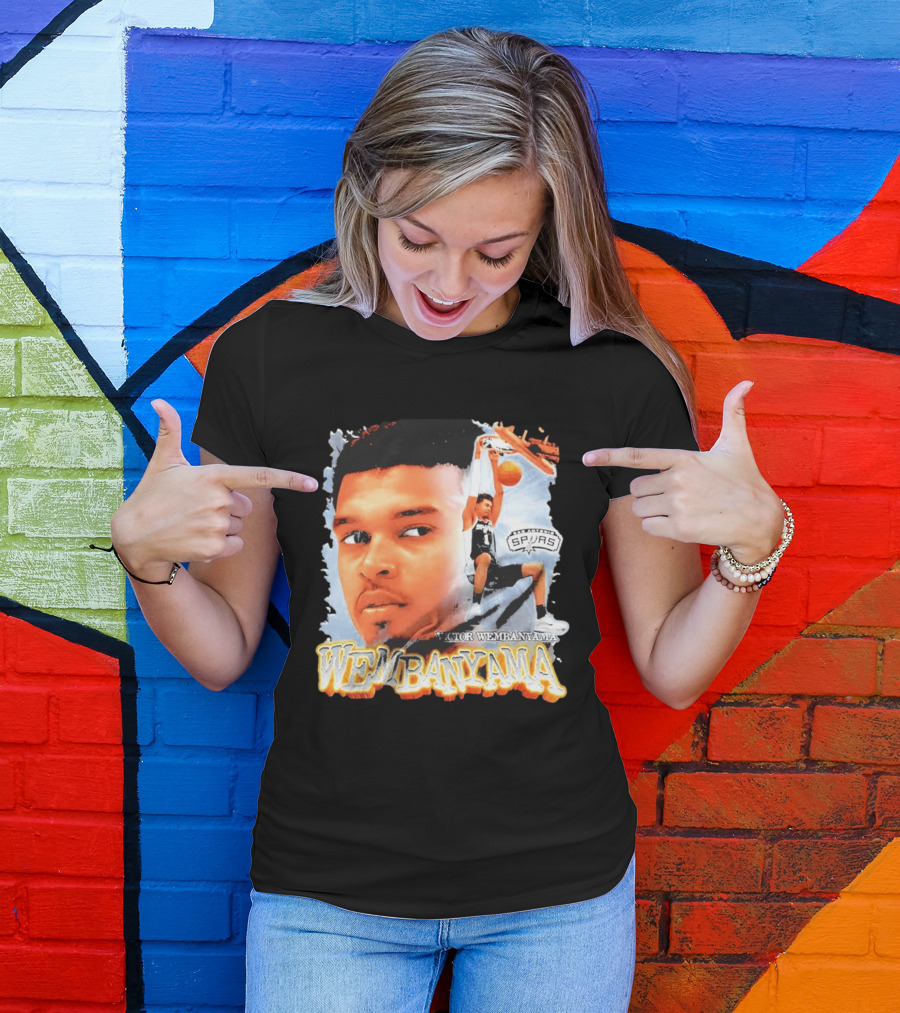 Victor Wembanyama San Antonio Spurs Basketball 2026 T-Shirt
