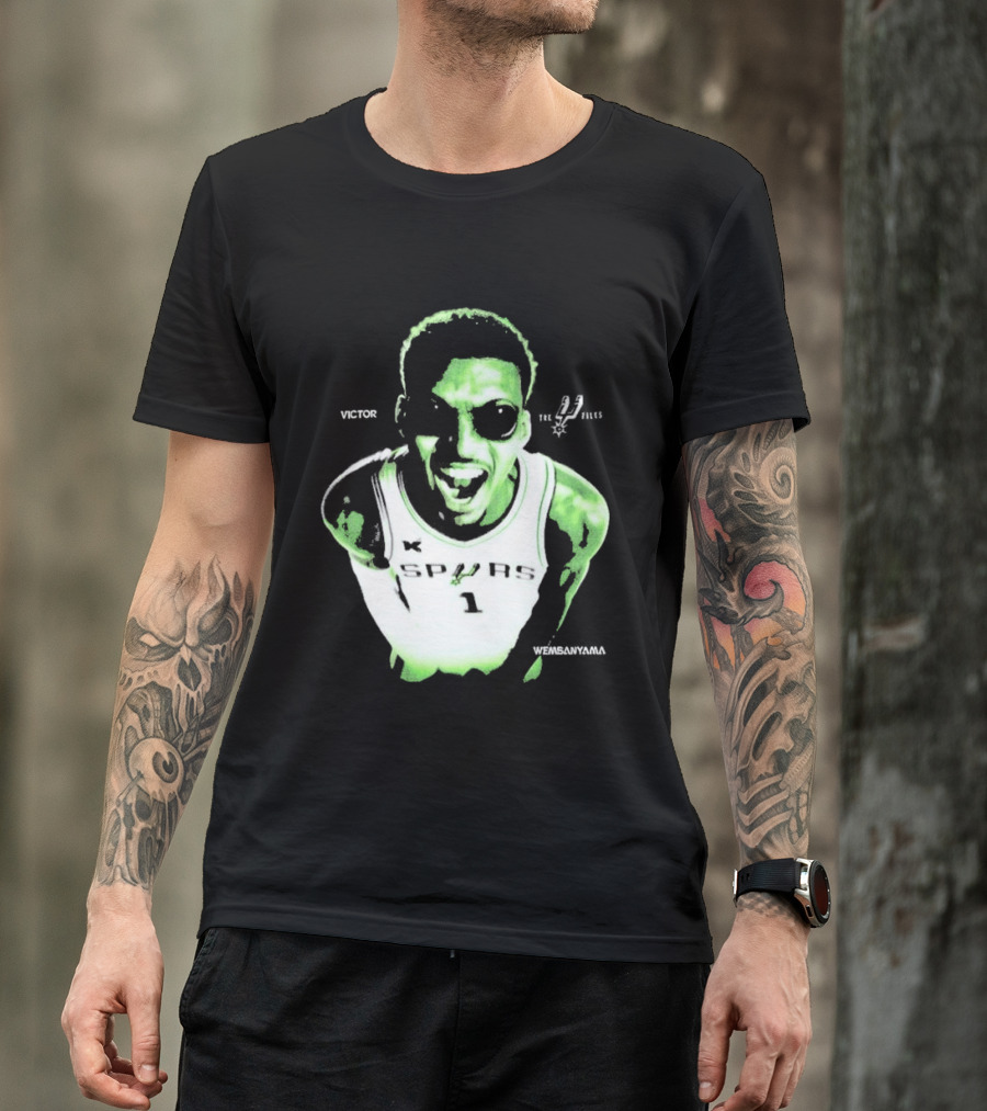 Victor Wembanyama Wemby Alien Spurs NBA 1 T-Shirt