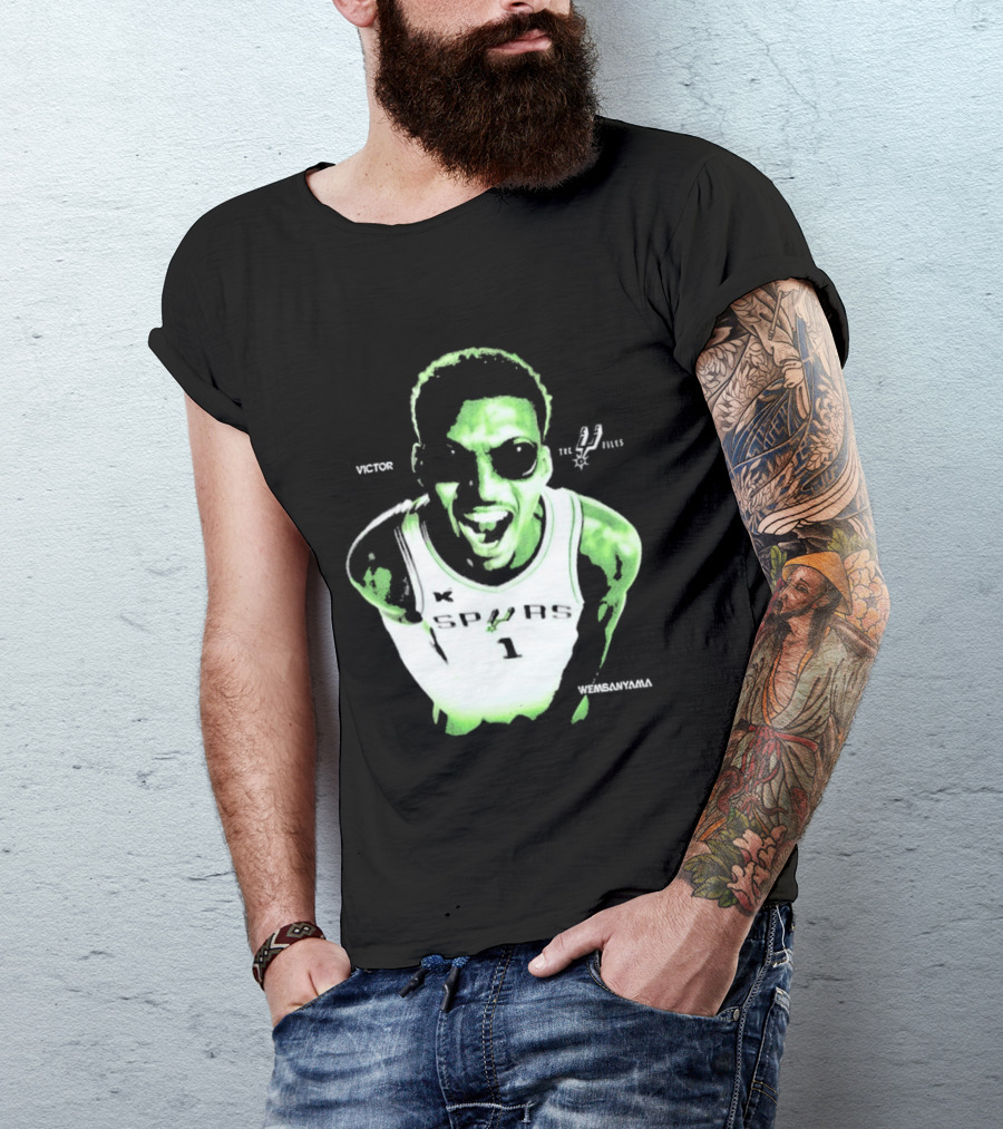 Victor Wembanyama Wemby Alien Spurs NBA 1 T-Shirt