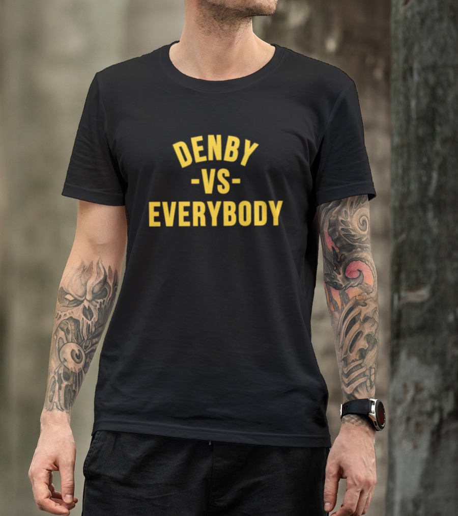 Denby Vs. Everybody Bold Yellow T-Shirt