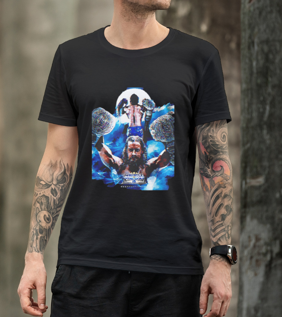 Wrestle Kingdom 15 Jay White Champion Victory T-Shirt