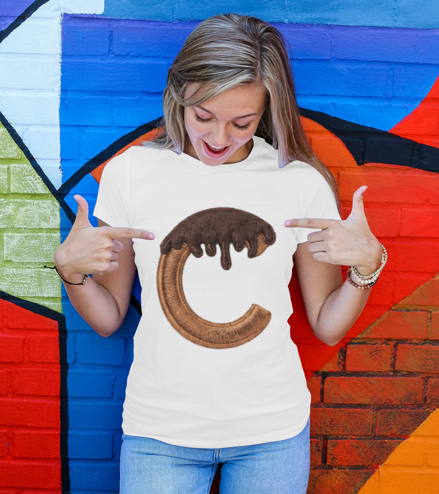 2026 Cubs Chocolate Dipped C Embroidery T-Shirt