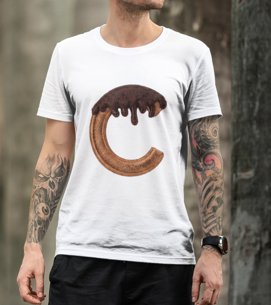 2026 Cubs Chocolate Dipped C Embroidery T-Shirt