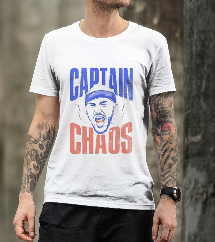 Alex Caruso Captain Chaos OKC Thunder NBA Basketball T-Shirt