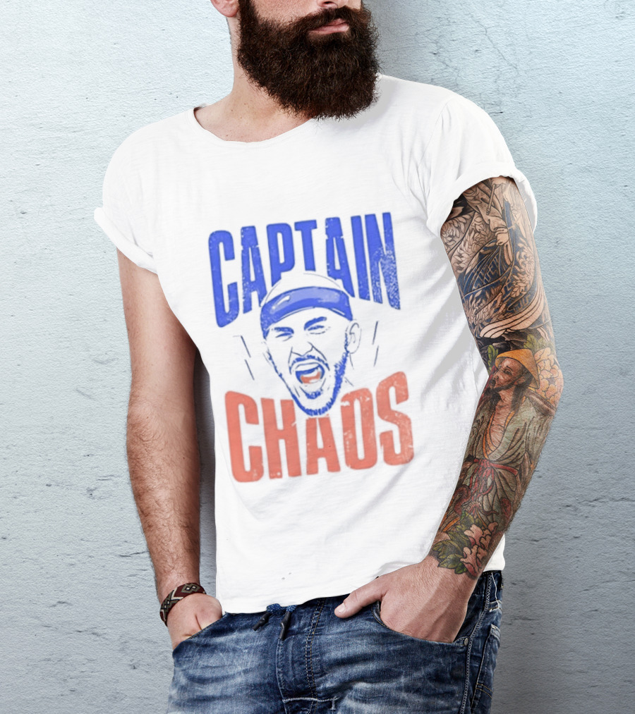 Alex Caruso Captain Chaos OKC Thunder NBA Basketball T-Shirt