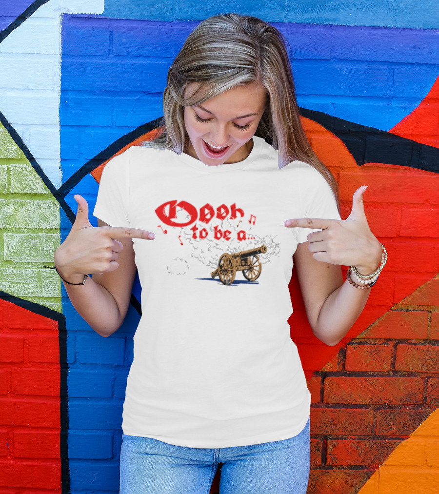 Arsenal Football Club Premier League Ooh To Be A Cannon Arsenal Fan Celebration T-Shirt