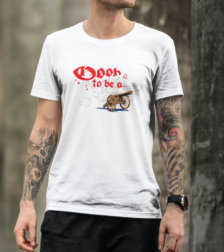 Arsenal Football Club Premier League Ooh To Be A Cannon Arsenal Fan Celebration T-Shirt