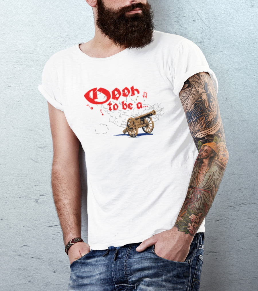 Arsenal Football Club Premier League Ooh To Be A Cannon Arsenal Fan Celebration T-Shirt
