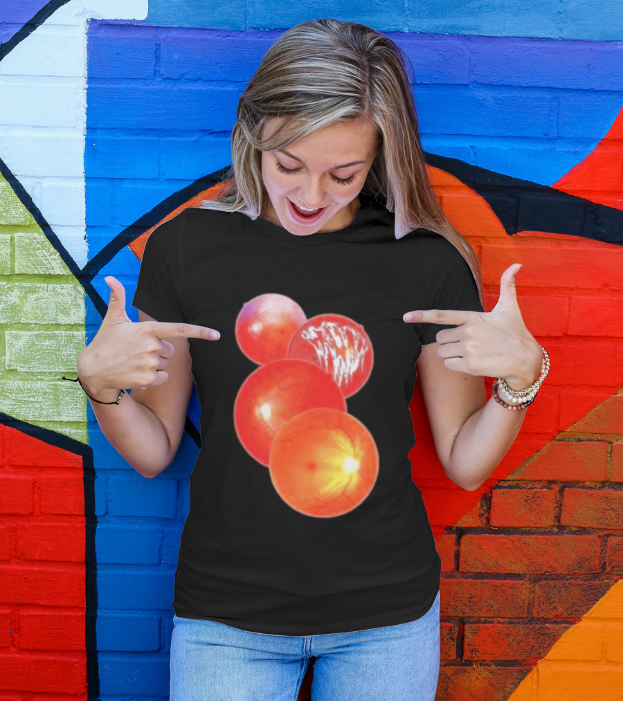 Gxllium Eyes Red Orbs Vision Sphere T-Shirt