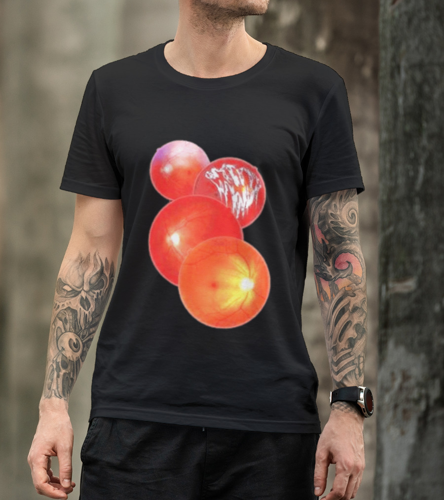 Gxllium Eyes Red Orbs Vision Sphere T-Shirt