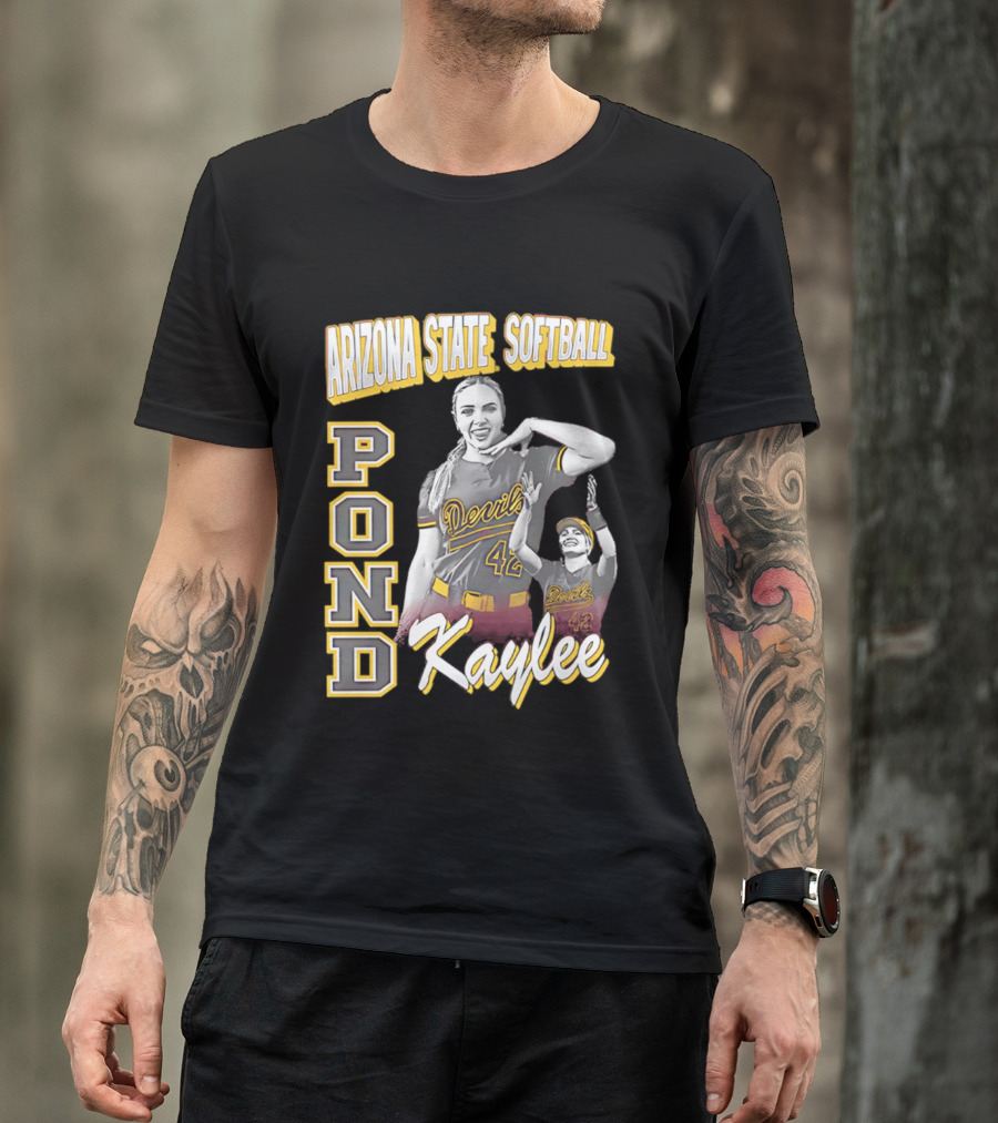 Arizona State Softball Kaylee Pond Devils 42 T-Shirt