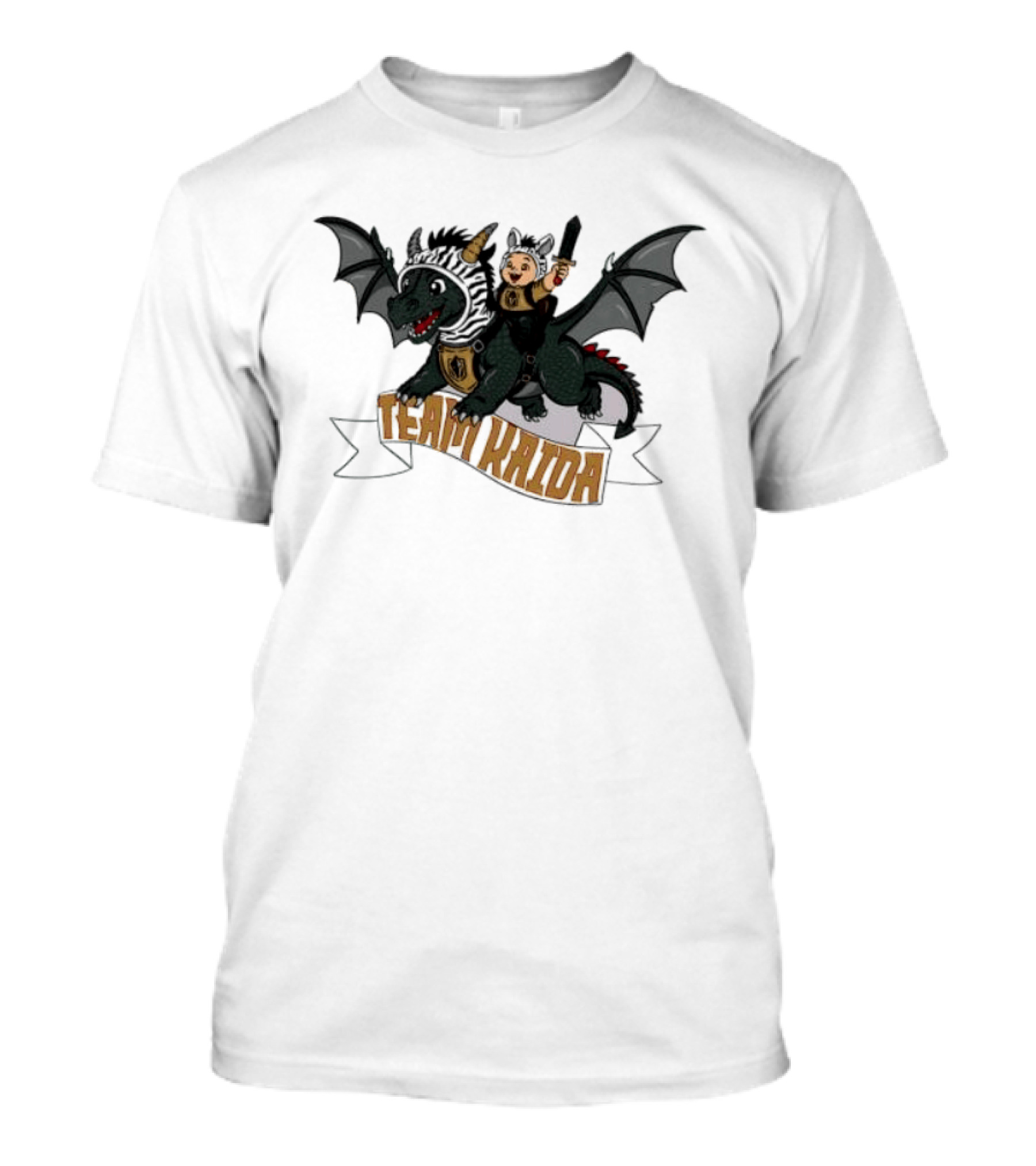 Vegas Golden Knights NHL Team Fear The Knight Kaida Baby Dragon T-Shirt