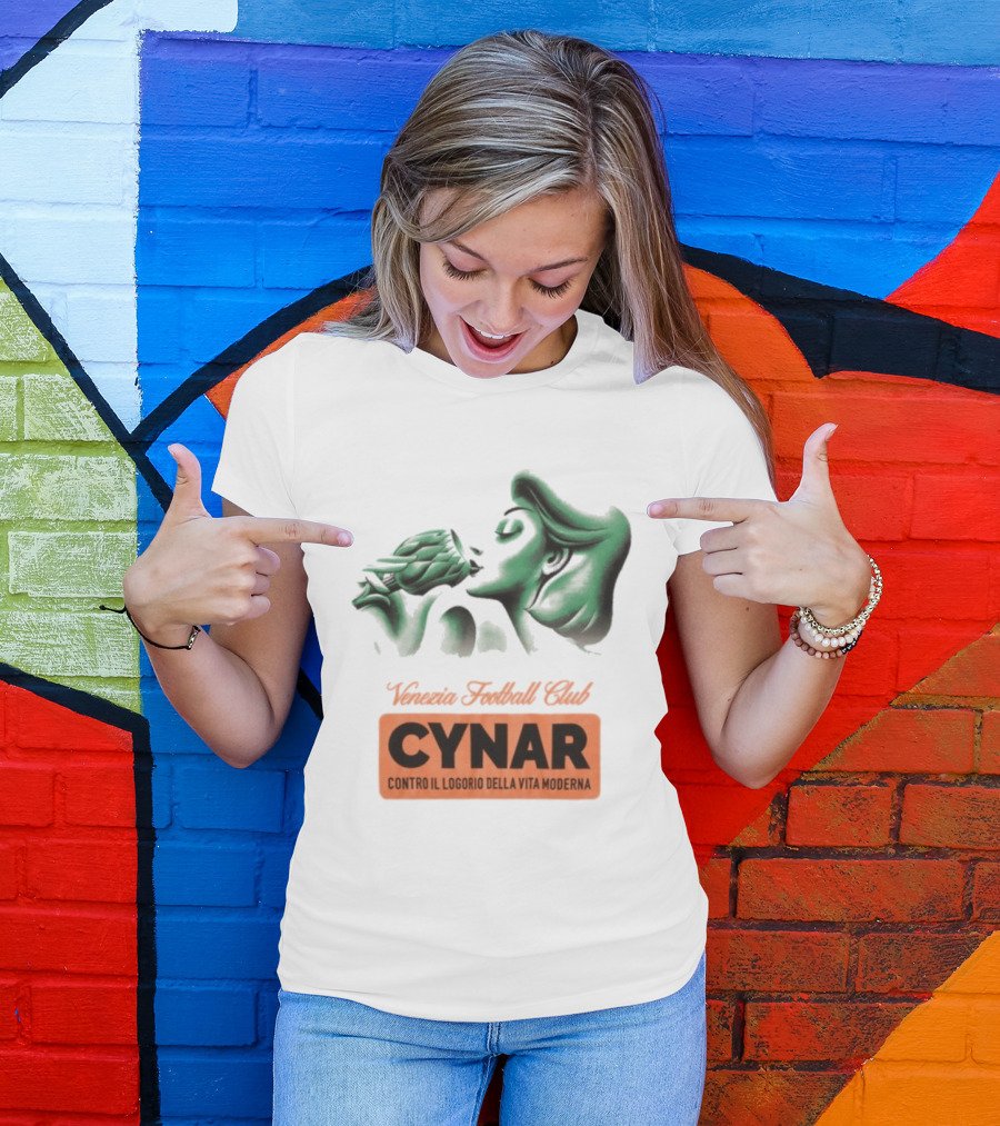 Venezia Football Club Cynar Contro Il Logorio Della Vita Moderna Artichoke Head T-Shirt