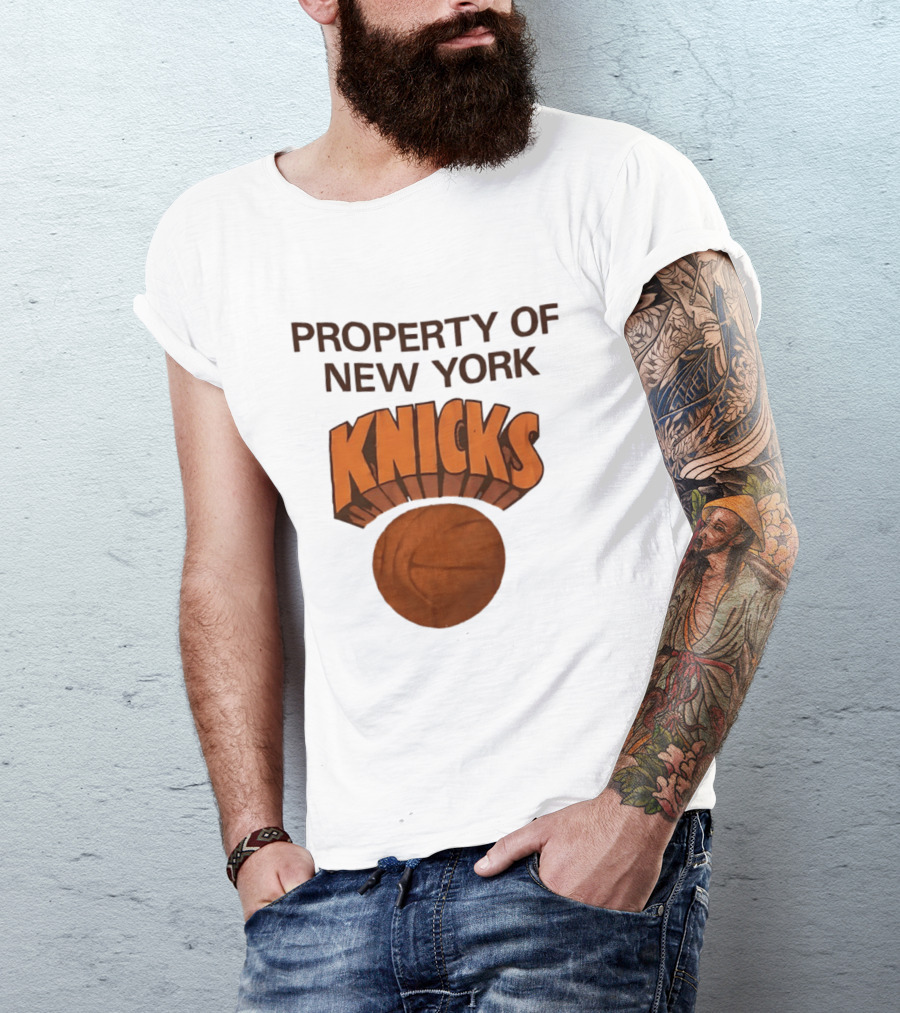 New York Knicks Basketball Property T-Shirt