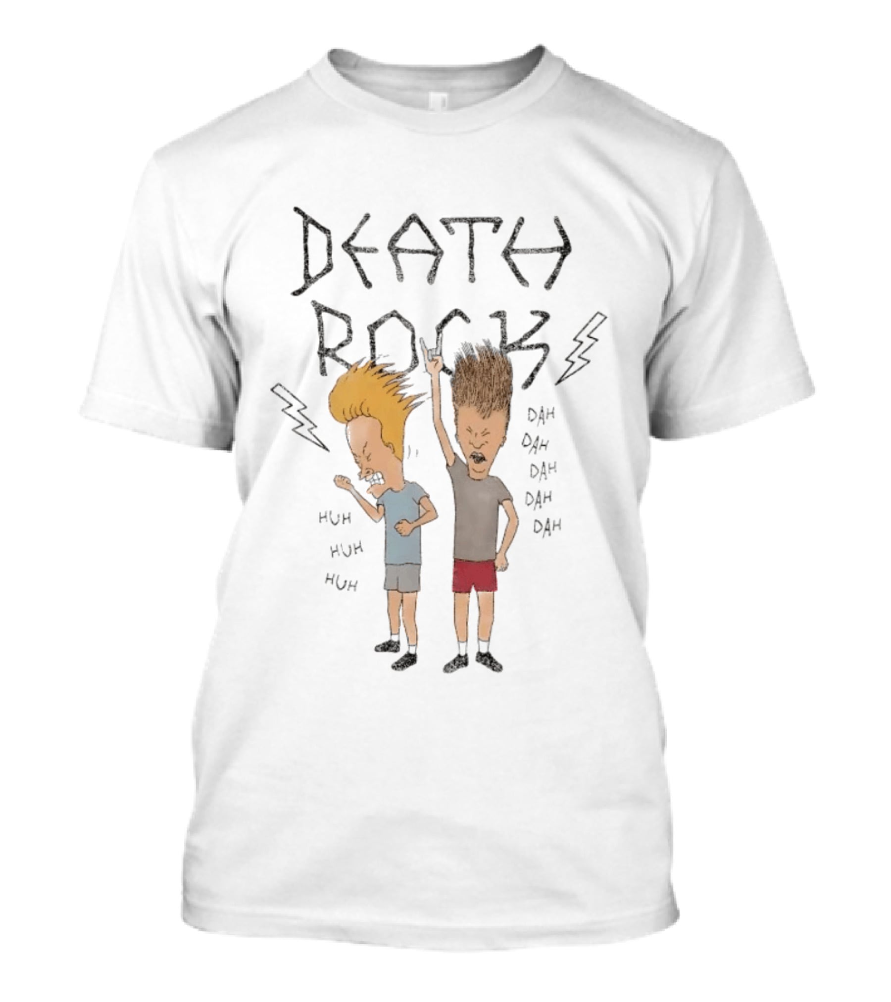 Beavis And Butt Head Death Rock Huh Dah T-Shirt
