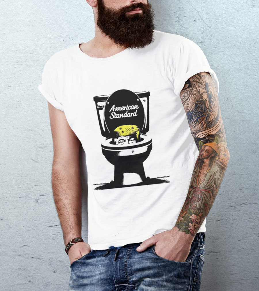 American Standard Donald Trump Toilet Humor T-Shirt