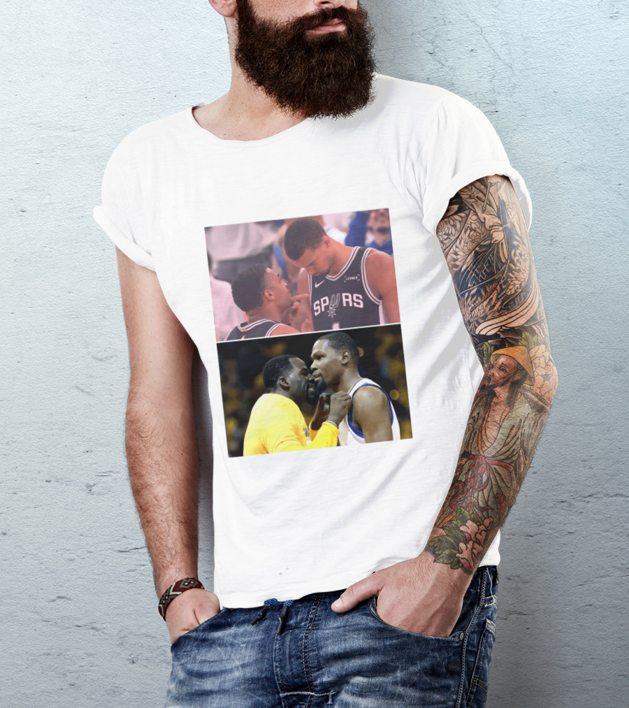 Wemby Keldon Johnson Spurs Draymond Meme Recreation T-Shirt
