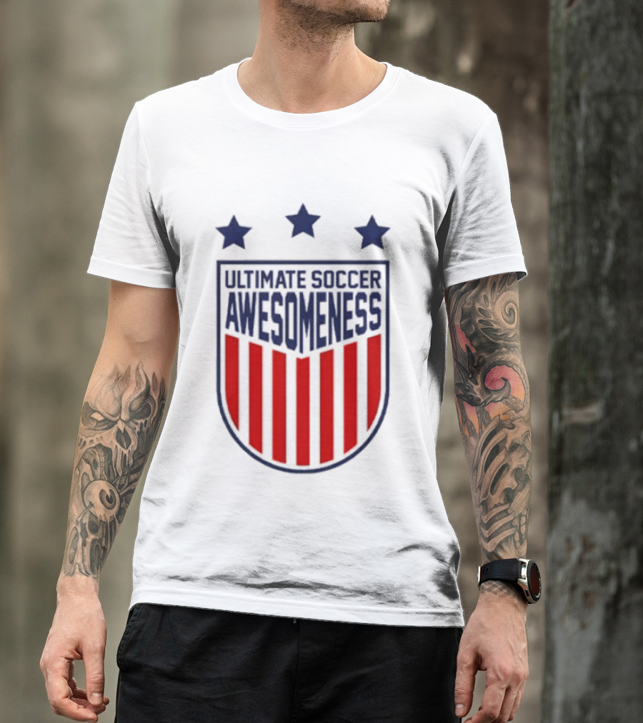 Ultimate Soccer Awesomeness Stars Stripes T-Shirt