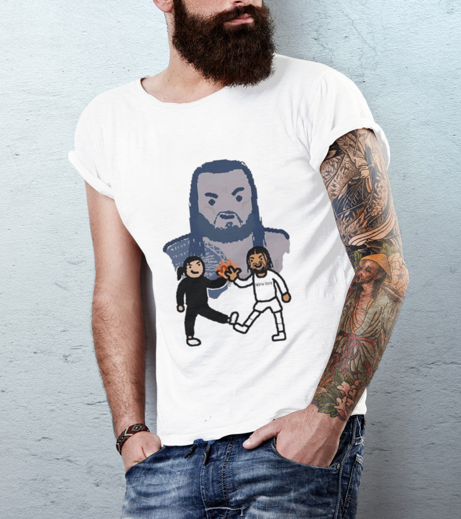New York Knicks Acknowledge Me NBA Paint T-Shirt