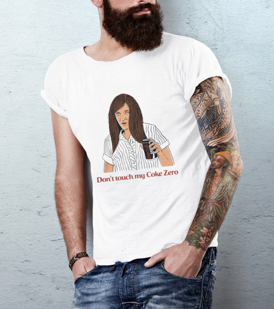 Pam Beesly The Office US Don't Touch My Coke Zero T-Shirt
