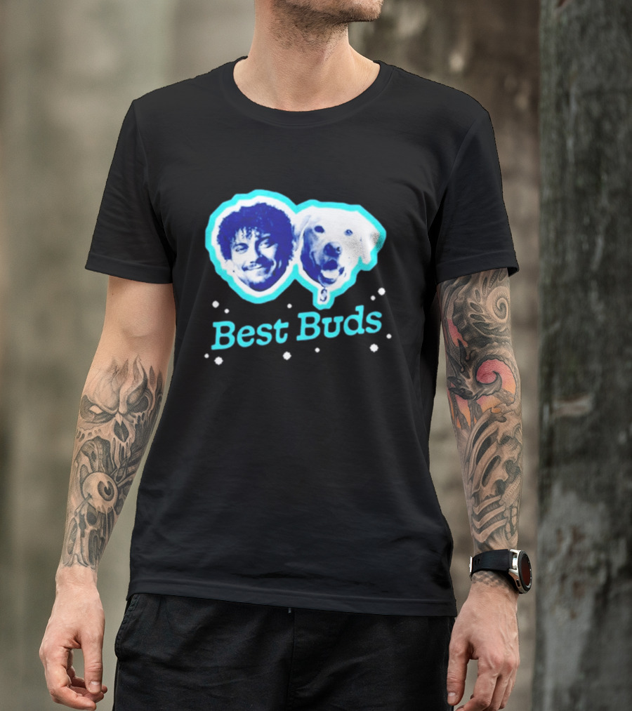 Best Buds Human And Dog Friendship T-Shirt