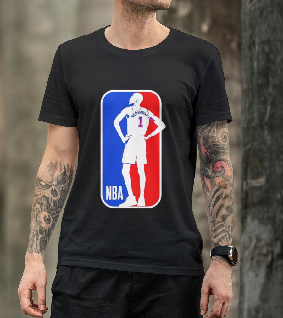 NBA Victor Wembanyama Number 1 Player T-Shirt
