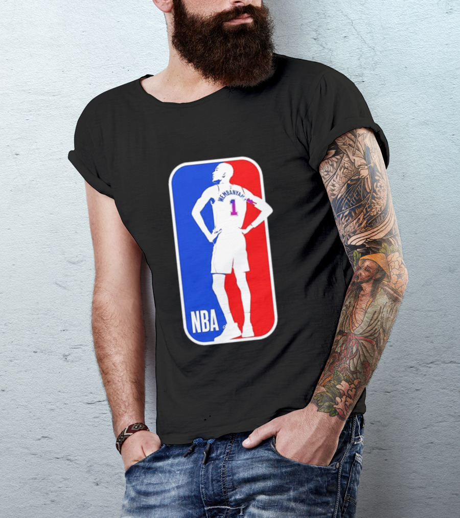 NBA Victor Wembanyama Number 1 Player T-Shirt