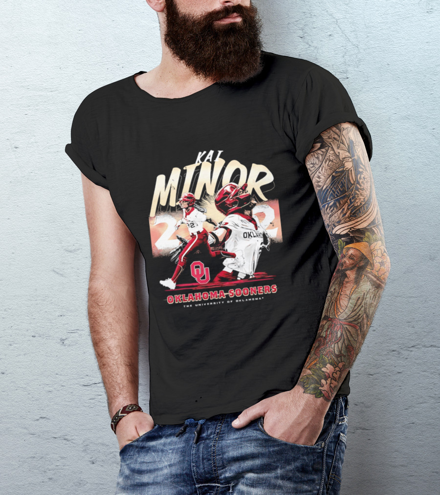 Kai Minor 2022 Oklahoma Sooners NCAA Softball The University Of Oklahoma T-Shirt
