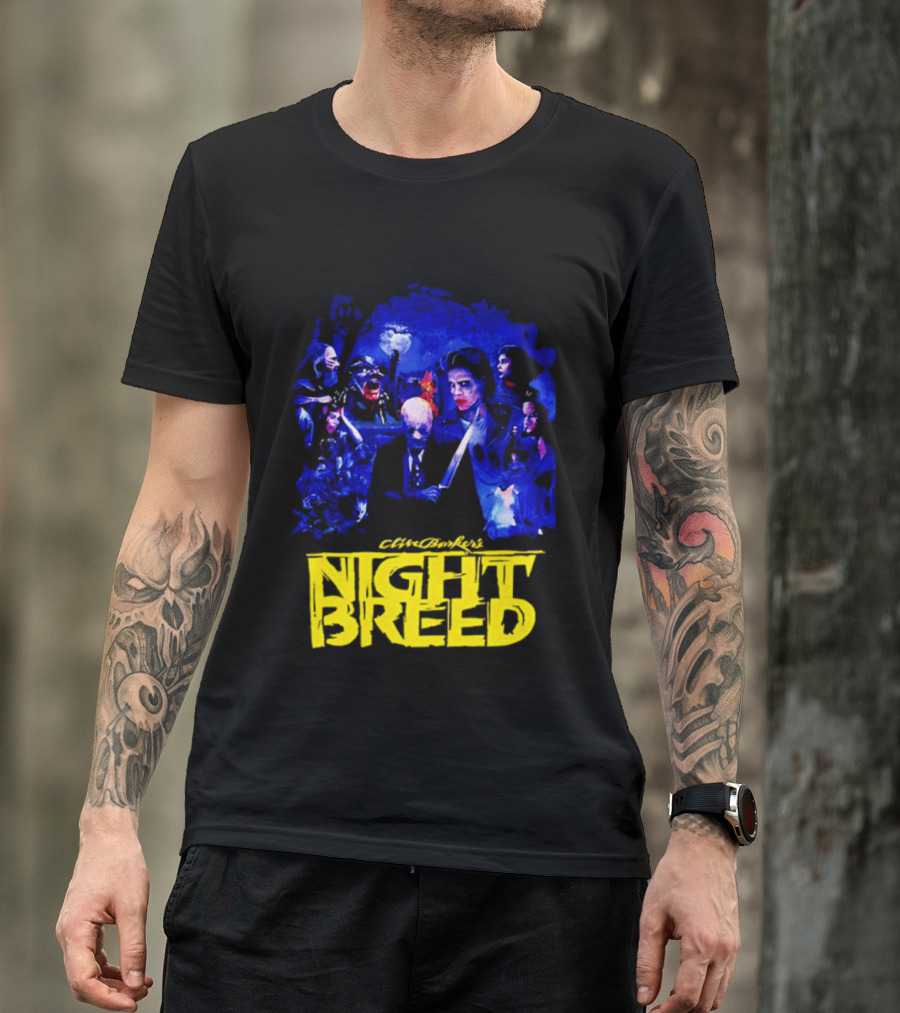 Clive Barker Nightbreed Movie Art Horror T-Shirt