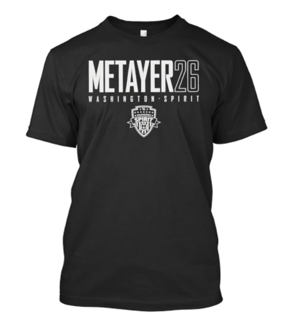 Metayer 26 Washington Spirit NWSL Official Teamwear T-Shirt