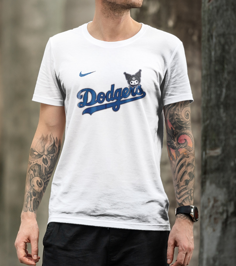 Nike Los Angeles Dodgers Kuromi Collaboration T-Shirt