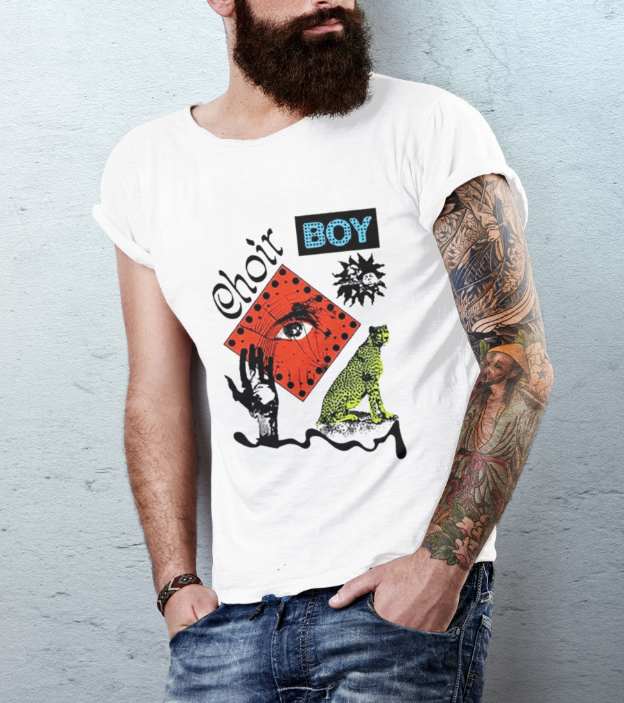 Choir Boy Eye Sun Cheetah Mystical T-Shirt