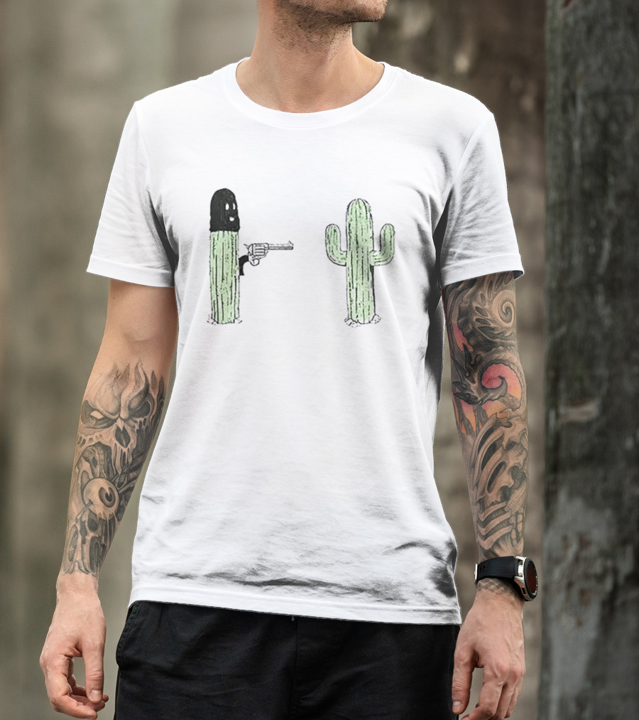 Phil Miller The Last Man On Earth Stick'em Up Cactus Duel T-Shirt