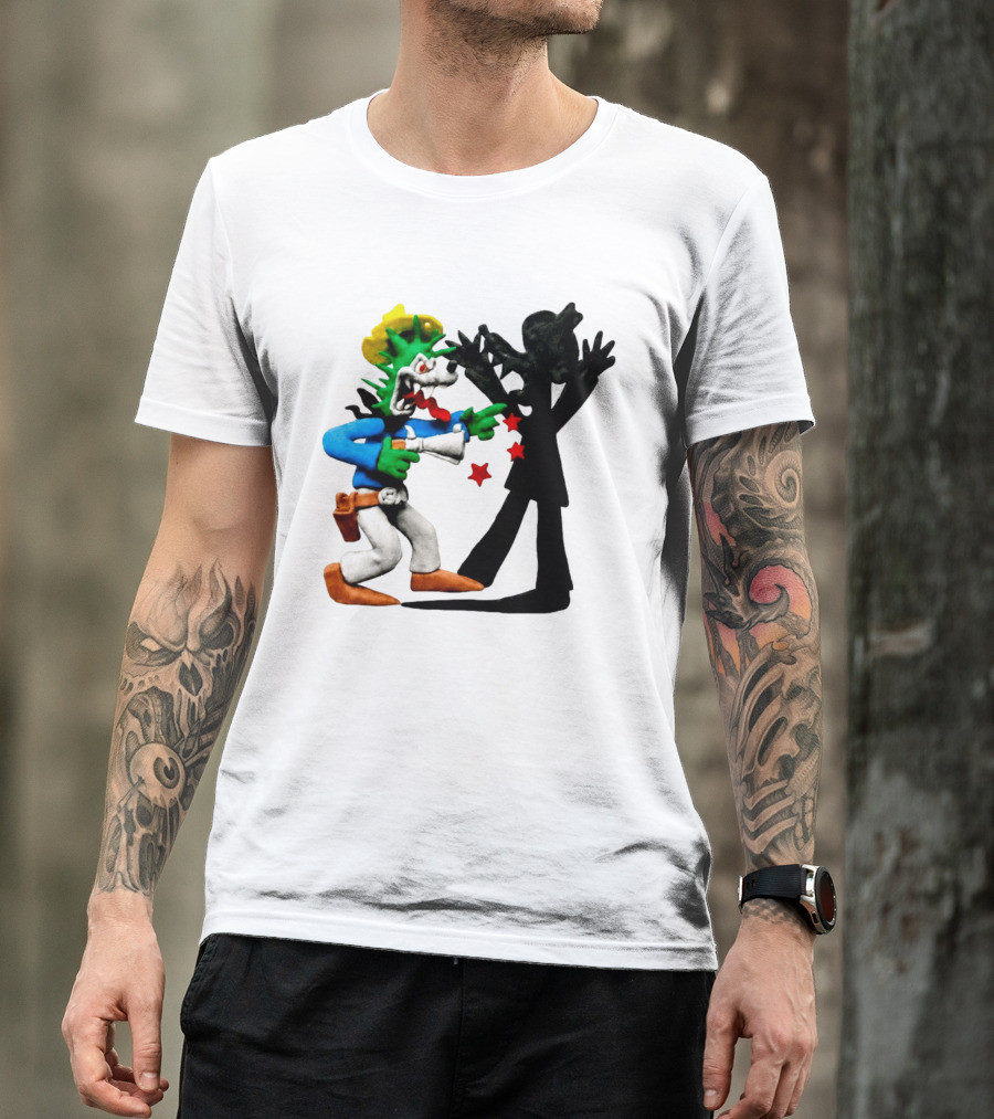 Spooky Woods Backstabber Cartoon Forest Duel T-Shirt