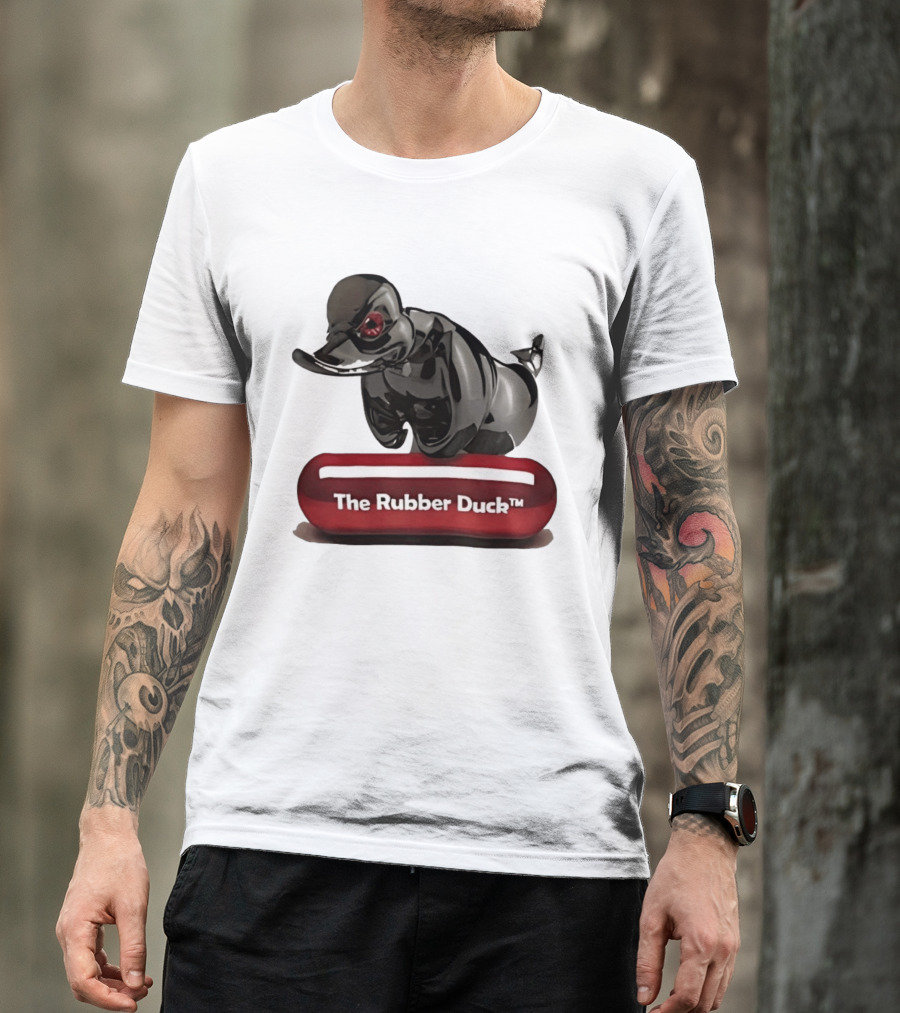 The Rubber Duck Black Chrome Collectible T-Shirt