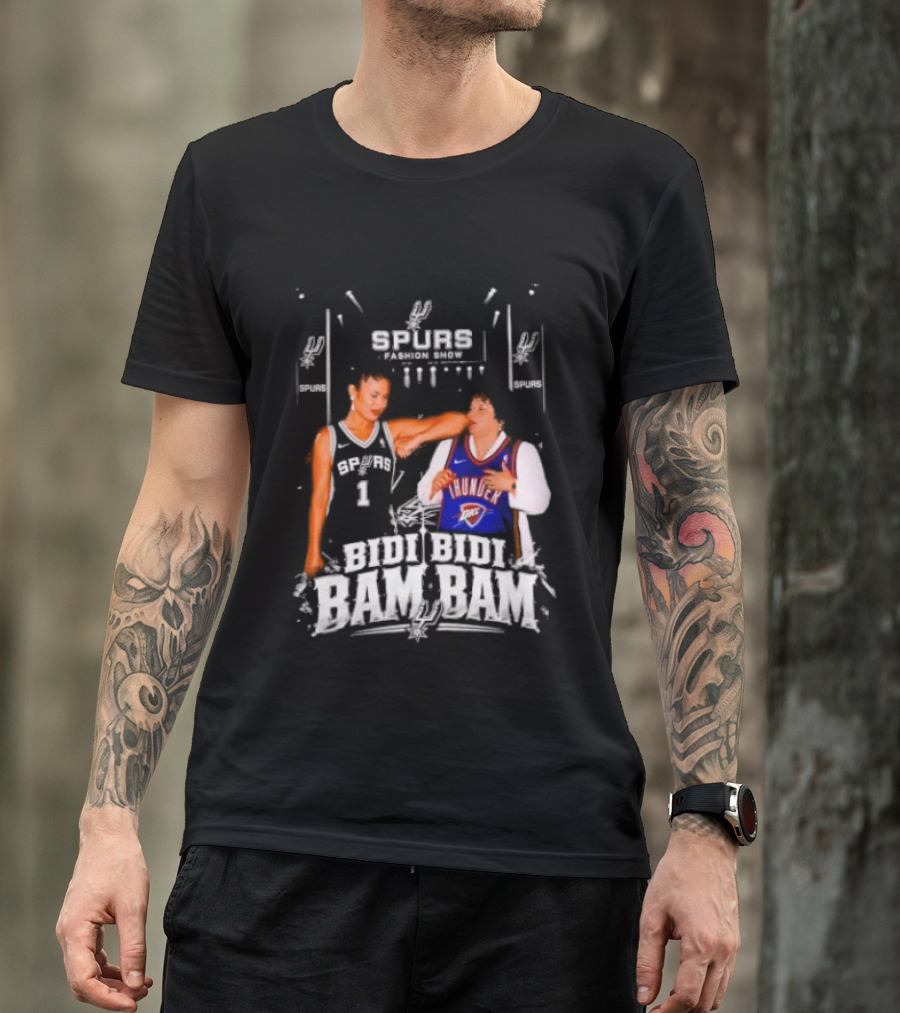 Spurs Thunder Bidi Bidi Bam Bam Fashion Show T-Shirt