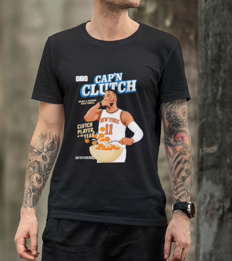 Cap'n Clutch New York Eleven Clutch Player Of The Year T-Shirt