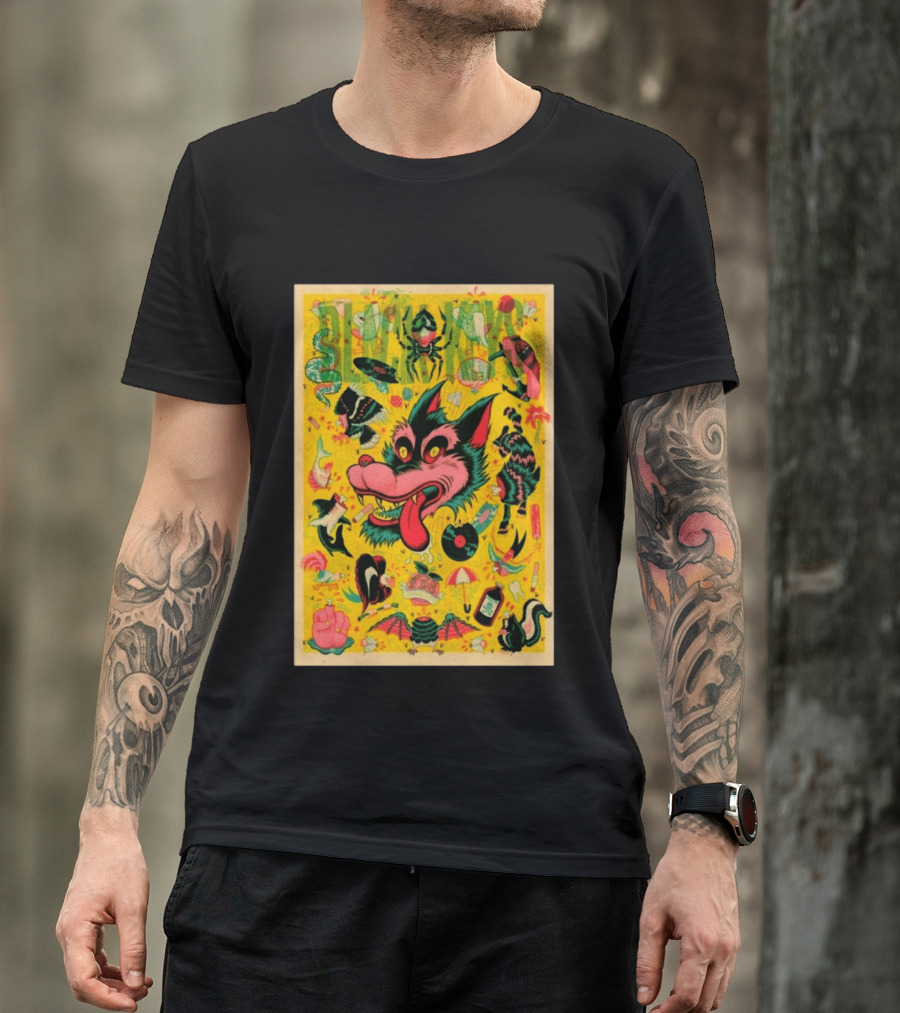 The Black Keys Carnation WA May 29 30 2026 Wolf Spider Vinyl Record T-Shirt