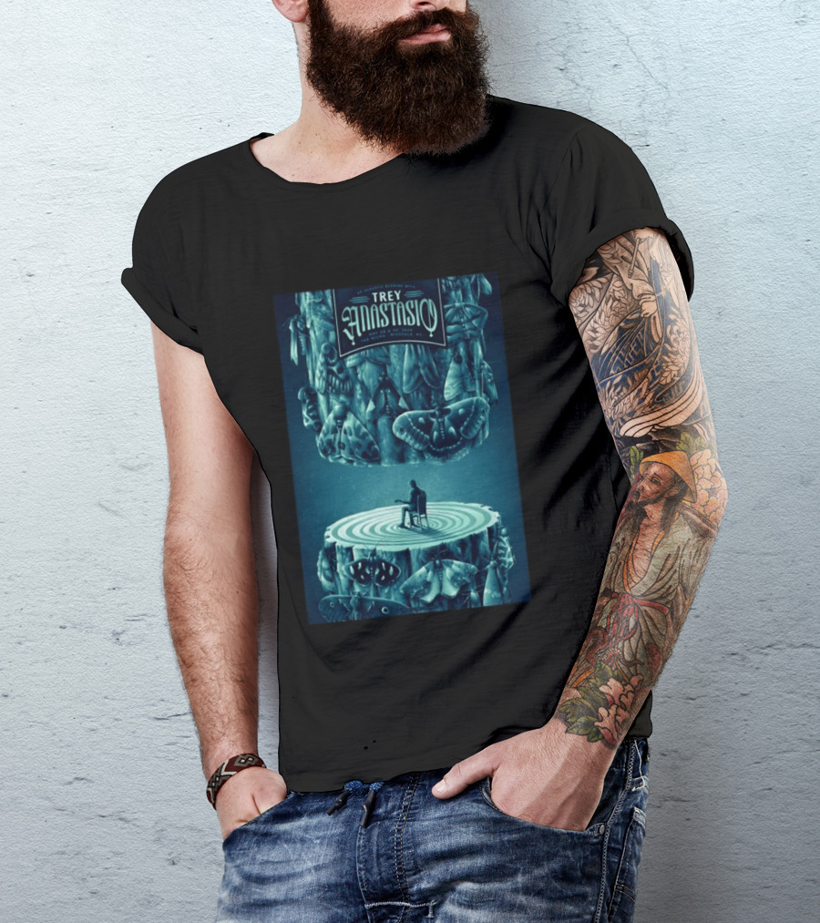 Trey Anastasio Acoustic Evening May 29 30 2022 Missoula MT Tour With Moths And Guitarist T-Shirt