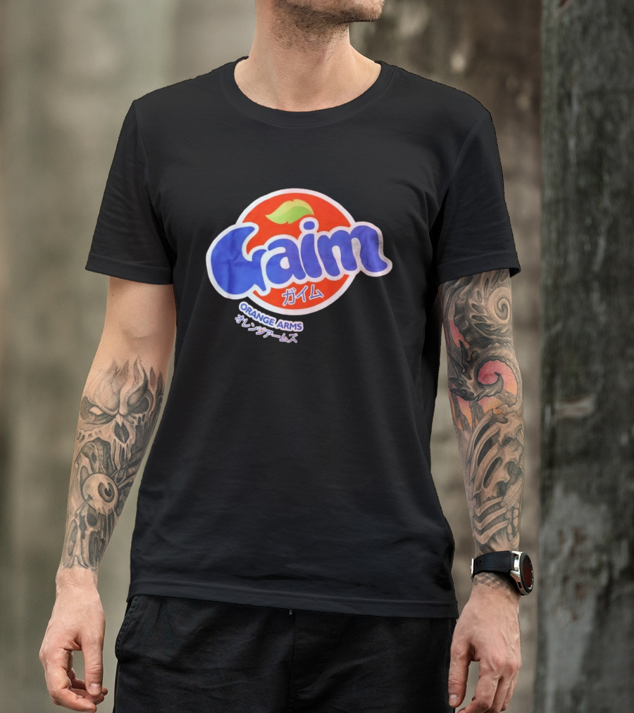 Gaim Orange Leaf Arms T-Shirt