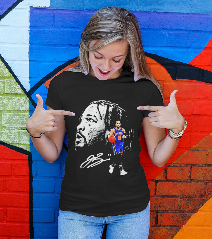 Jalen Brunson New York Basketball Number 11 Player T-Shirt
