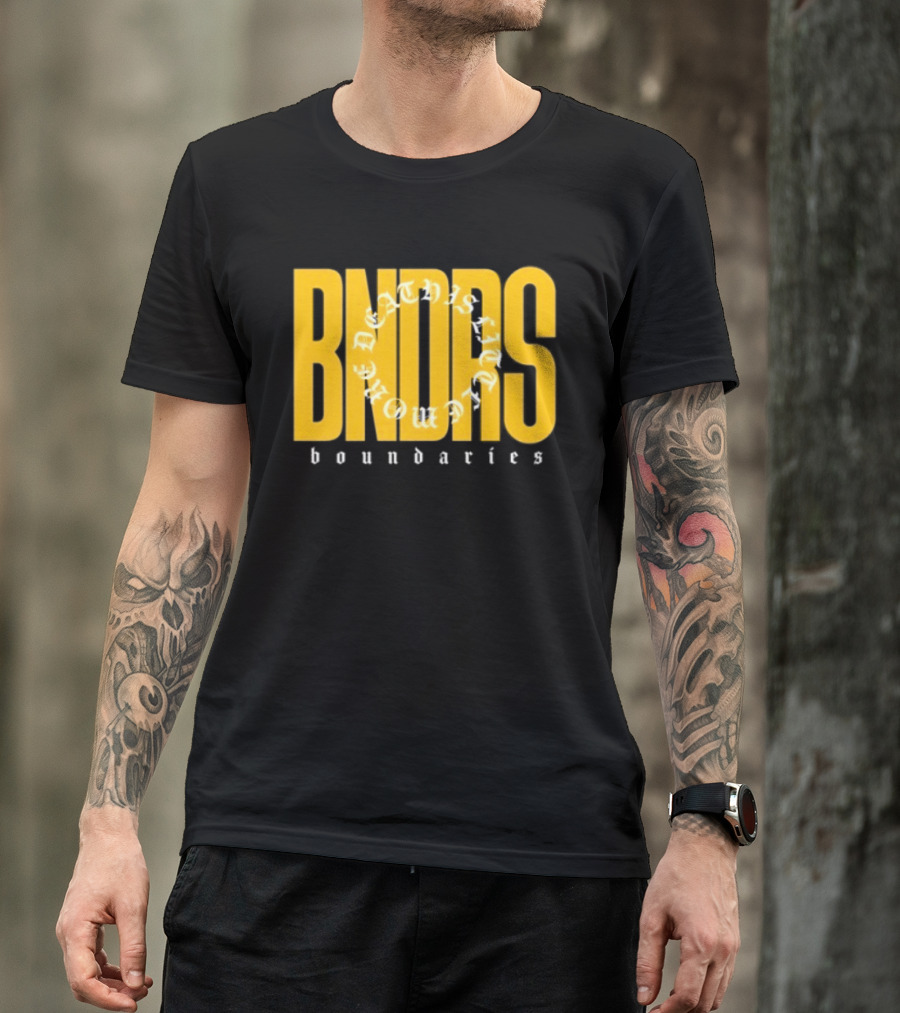 Boundaries Face The Blade Death Is The New Mohican T-Shirt