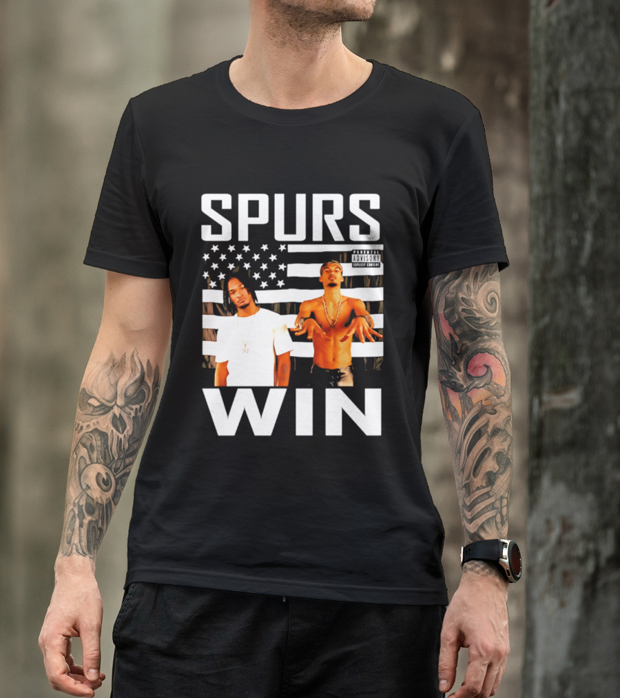 Victor Wembanyama Stephon Castle Spurs Win Outkast Stankonia T-Shirt