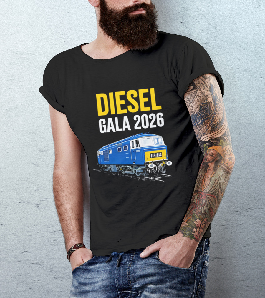 Diesel Gala 2026 07017 Train Event T-Shirt