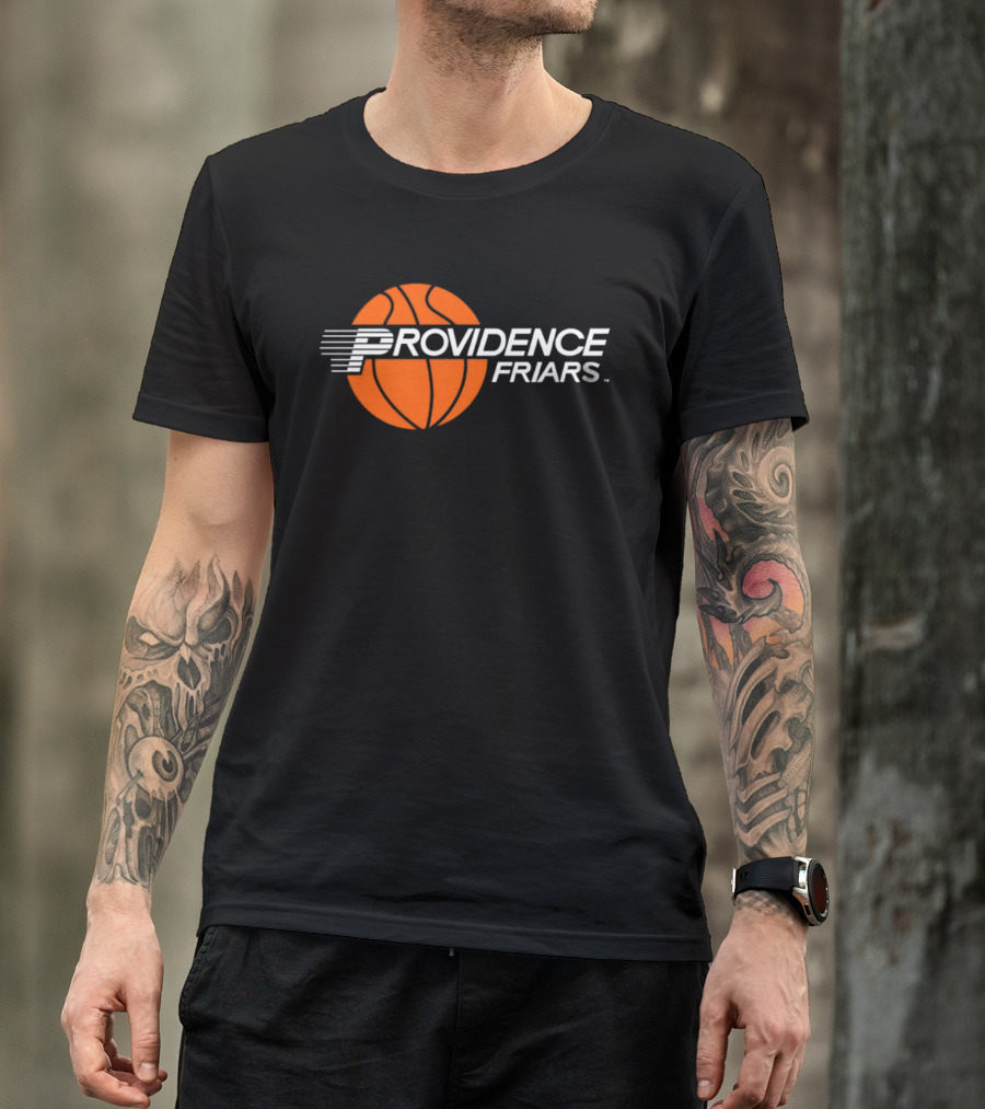 Providence Friars Basketball Orange Ball T-Shirt