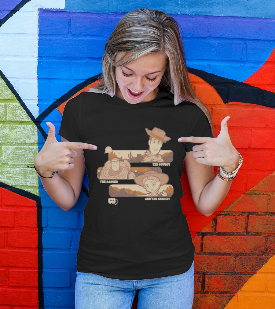 The Cowboy The Ranger And The Sheriff T-Shirt