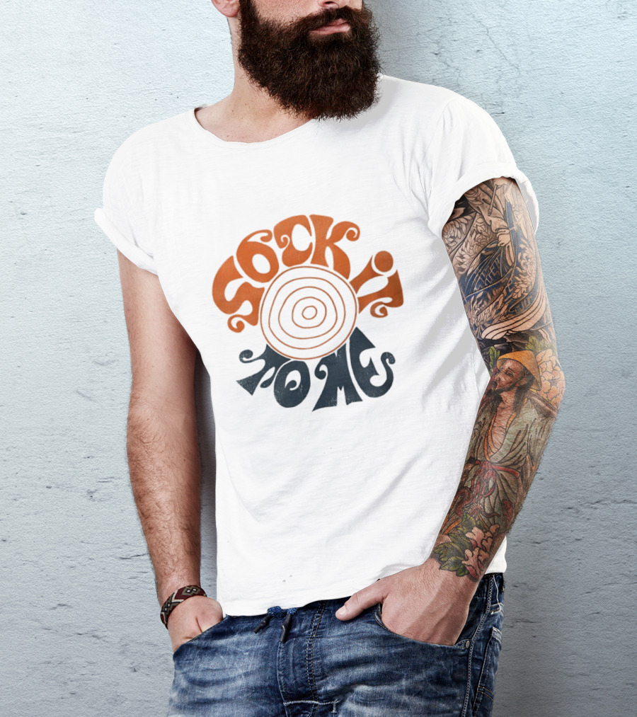 Sock It To Me Psychedelic Retro Groovy T-Shirt