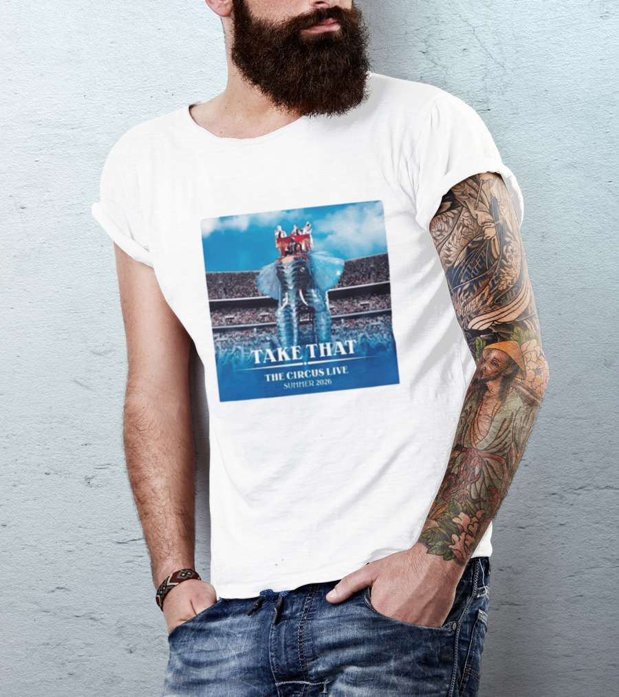 Take That The Circus Live Summer 2026 Stadium Performance T-Shirt